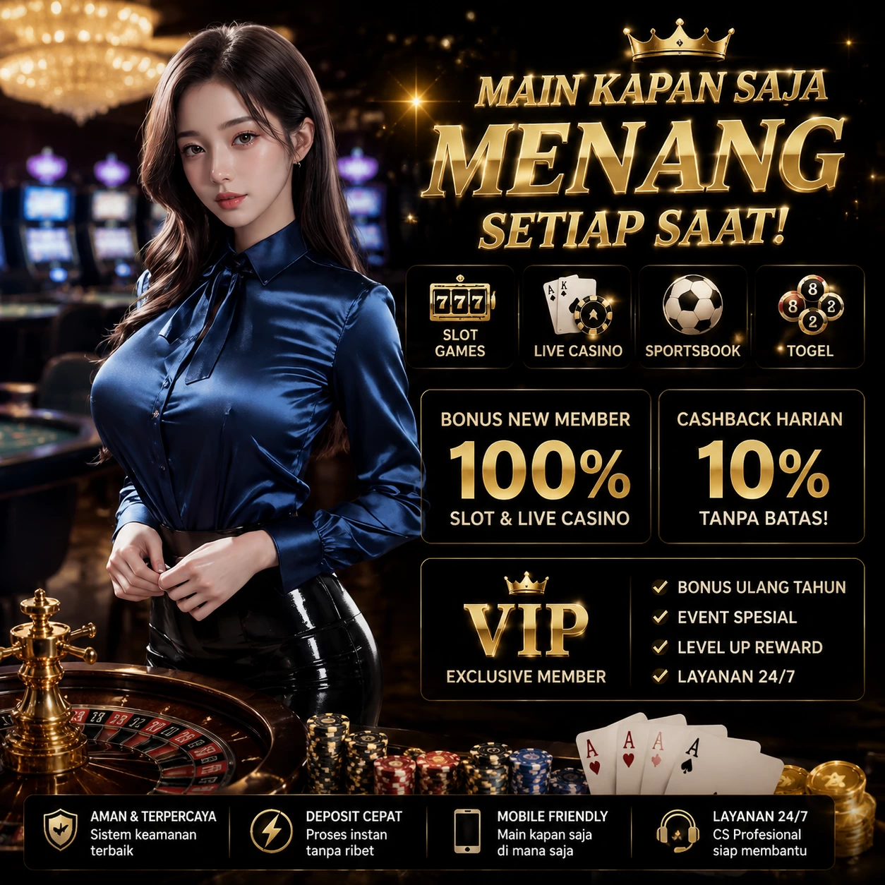 Tampilan antarmuka jumbo33 APK v4.7.5 saat pengujian performa dan keamanan di perangkat Android